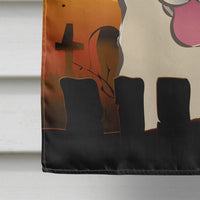 Halloween Golden Retriever Flag Canvas House Size BB1810CHF