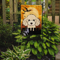 Halloween Buff Poodle Flag Garden Size BB1816GF