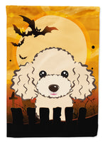 Halloween Buff Poodle Flag Garden Size BB1816GF