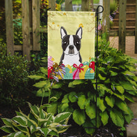 Boston Terrier Easter Egg Hunt Flag Garden Size BB1885GF