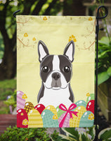 Boston Terrier Easter Egg Hunt Flag Garden Size BB1885GF