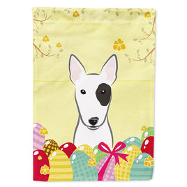 Bull Terrier Easter Egg Hunt Flag Canvas House Size BB1891CHF