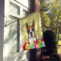 Boxer Easter Egg Hunt Flag Canvas House Size BB1905CHF