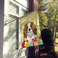 Cavalier Spaniel Easter Egg Hunt Flag Canvas House Size BB1906CHF