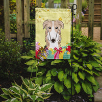 Borzoi Easter Egg Hunt Flag Garden Size BB1910GF