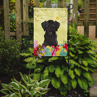 Black Labrador Easter Egg Hunt Flag Garden Size BB1917GF