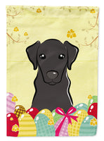 Black Labrador Easter Egg Hunt Flag Garden Size BB1917GF