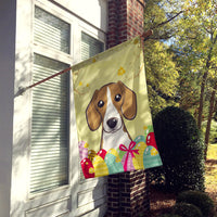 Beagle Easter Egg Hunt Flag Canvas House Size BB1921CHF