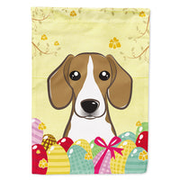 Beagle Easter Egg Hunt Flag Canvas House Size BB1921CHF