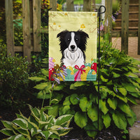 Border Collie Easter Egg Hunt Flag Garden Size BB1923GF