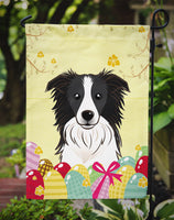 Border Collie Easter Egg Hunt Flag Garden Size BB1923GF