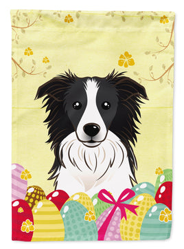 Border Collie Easter Egg Hunt Flag Garden Size BB1923GF