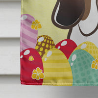 Basset Hound Easter Egg Hunt Flag Canvas House Size BB1925CHF