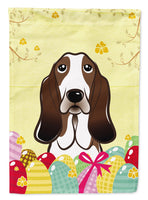 Basset Hound Easter Egg Hunt Flag Garden Size BB1925GF