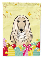 Afghan Hound Easter Egg Hunt Flag Garden Size BB1926GF