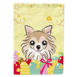 Chihuahua Easter Egg Hunt Flag Canvas House Size BB1933CHF