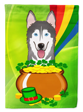 Alaskan Malamute St. Patrick's Day Flag Garden Size BB1962GF