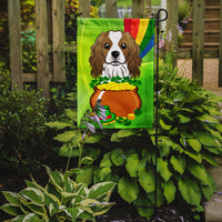 Cavalier Spaniel St. Patrick's Day Flag Garden Size BB1968GF