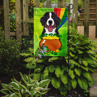 Bernese Mountain Dog St. Patrick's Day Flag Garden Size BB1981GF