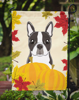 Boston Terrier Thanksgiving Flag Garden Size BB2009GF