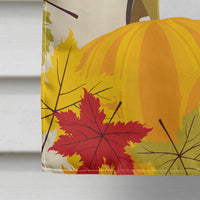 Boxer Thanksgiving Flag Canvas House Size BB2029CHF