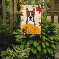 Boxer Thanksgiving Flag Garden Size BB2029GF