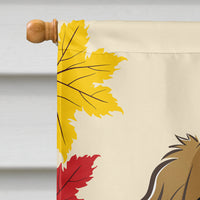 Cavalier Spaniel Thanksgiving Flag Canvas House Size BB2030CHF