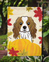 Cavalier Spaniel Thanksgiving Flag Garden Size BB2030GF