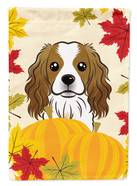 Cavalier Spaniel Thanksgiving Flag Garden Size BB2030GF