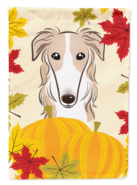 Borzoi Thanksgiving Flag Garden Size BB2034GF