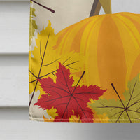 Beagle Thanksgiving Flag Canvas House Size BB2045CHF