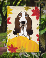 Basset Hound Thanksgiving Flag Garden Size BB2049GF