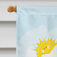 Maltese Summer Beach Flag Canvas House Size BB2076CHF