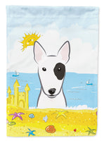 Bull Terrier Summer Beach Flag Garden Size BB2077GF