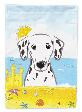 Dalmatian Summer Beach Flag Garden Size BB2078GF