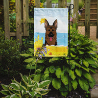 German Shepherd Summer Beach Flag Garden Size BB2079GF