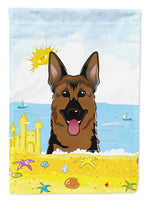 German Shepherd Summer Beach Flag Garden Size BB2079GF