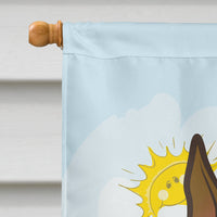 Boxer Summer Beach Flag Canvas House Size BB2091CHF