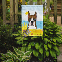 Boxer Summer Beach Flag Garden Size BB2091GF