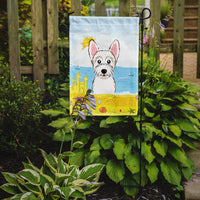 Westie Summer Beach Flag Garden Size BB2094GF