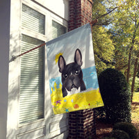 French Bulldog Summer Beach Flag Canvas House Size BB2095CHF