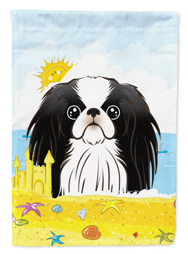 Japanese Chin Summer Beach Flag Garden Size BB2098GF