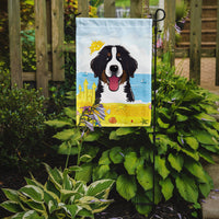 Bernese Mountain Dog Summer Beach Flag Garden Size BB2105GF