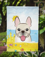 French Bulldog Summer Beach Flag Garden Size BB2106GF