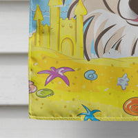 Chihuahua Summer Beach Flag Canvas House Size BB2119CHF