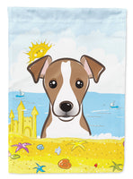 Jack Russell Terrier Summer Beach Flag Garden Size BB2128GF