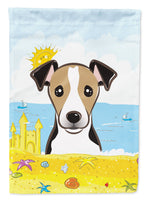 Jack Russell Terrier Summer Beach Flag Garden Size BB2129GF