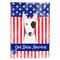 Bull Terrier Flag Canvas House Size BB2139CHF