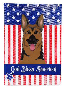 German Shepherd Flag Canvas House Size BB2141CHF