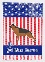 USA Patriotic German Shepherd Flag Canvas House Size BB3324CHF